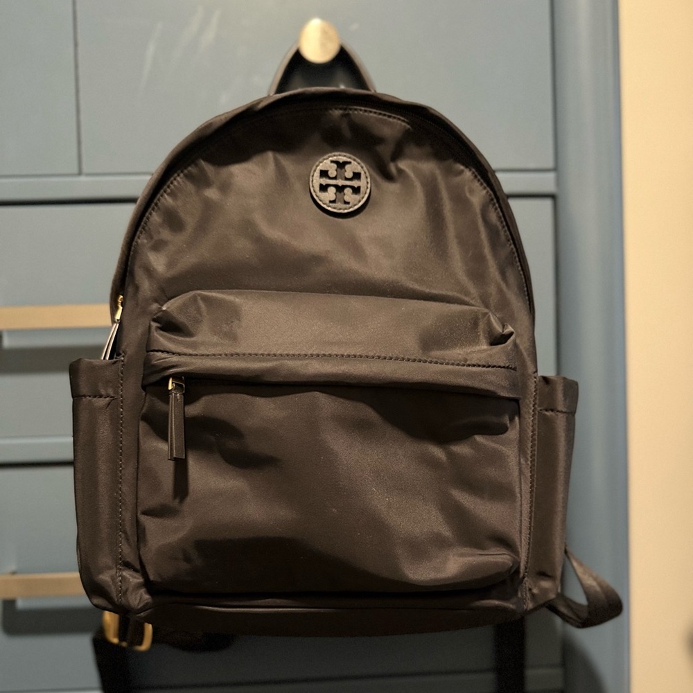 Tory Burch Black Backpack